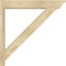 Ekena Millwork Traditional Traditional Rough Sawn Outlooker, Douglas Fir, 6"W x 32"D x 32"H OUT06X32X32TRA01RDF - alternate 2